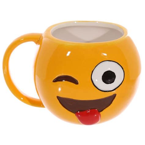 Super Cute Emoji Mug Funny Big Face Emotion Mugs Coffee Mug Office