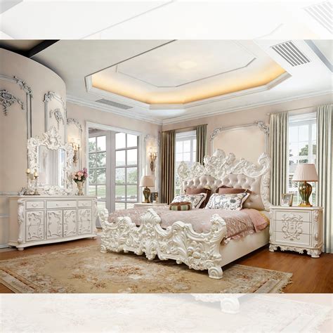 P1 8008iv Kendall Elegant Ivory Formal Bed Inland Empire Furniture