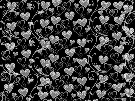 Black And White Heart Wallpaper Wallpapersafari