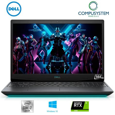Laptop Gamer Dell G5 5500 156 Fhd Core I7 10750h 16gb Ram 512gb M