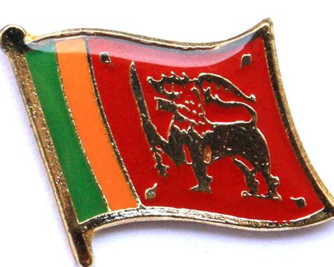 Pin Med Flagga FrÅn Sri Lanka KÖp Pins Med Sri Lanka Flaggor