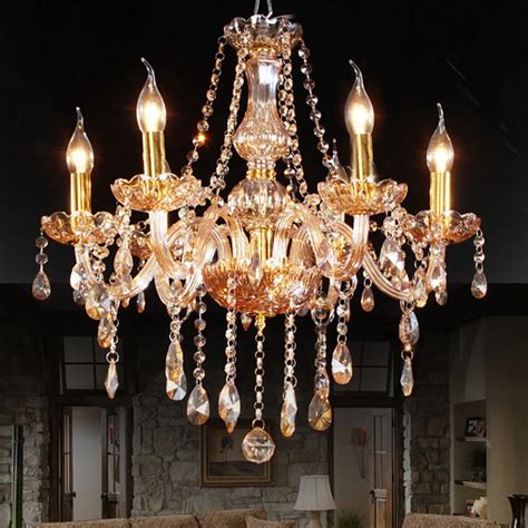Large Crystal Chandelier Arms Luxury Crystal Light Fashion Chandelier Crystal Light Modern