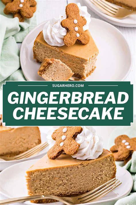 Gingerbread Cheesecake SugarHero