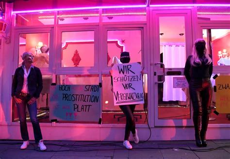 Hamburg Sex Workers Demand Germanys Brothels Reopen