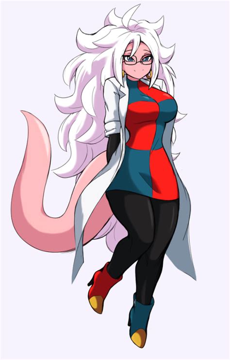 android 21 tumblr dragon ball artwork dragon ball gt dragon ball super gato anime chica