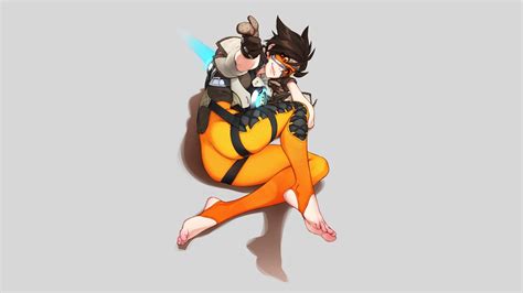 Overwatch Video Game Overwatch Tracer Female Cyborg Female Anime