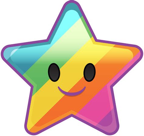 Multicolor Star Png Clipart