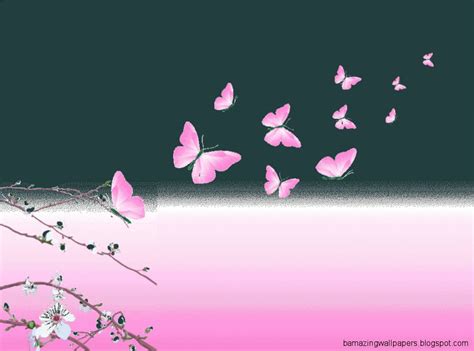 Free Pink Butterfly Wallpaper Wallpapersafari