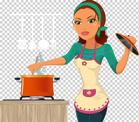 La Cocina Cocinera Chef Mujer Estamos Cocinando Belleza Comida