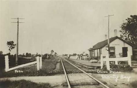 Grand Trunk Railway Station Shanty Bay Ontario Ontario British Home