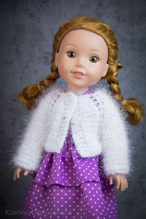 Wellie Wishers Doll Clothes For Doll Sweater For Wellie Wisher Etsy In 2021 American Girl