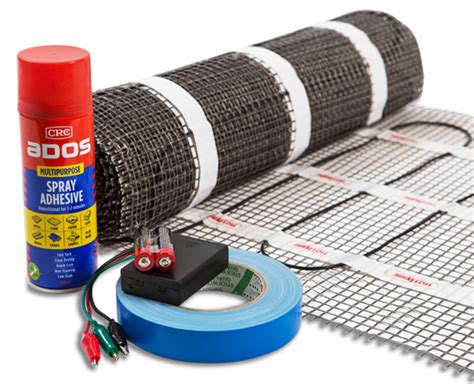 DIY Mat Kit - Under Tile Heating - Floor Heating | The Heating Company
