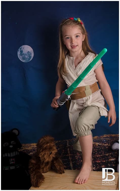 May The Fourth Mini Session With Mini Rey Star Wars Day Cuteness