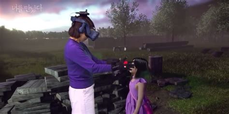 Video Mother Interacts With Her Deceased Daughter Through Vr