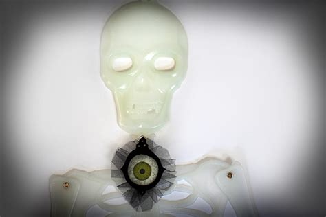 Diy Spooky Gothic Decoupage Eyeball Brooch For Halloween With Martha