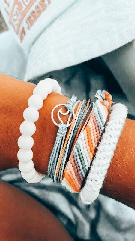 𝐵𝑟𝑎𝑐𝑒𝑙𝑒𝑡𝑠 Preppy Jewelry Summer Bracelets Cute Friendship Bracelets