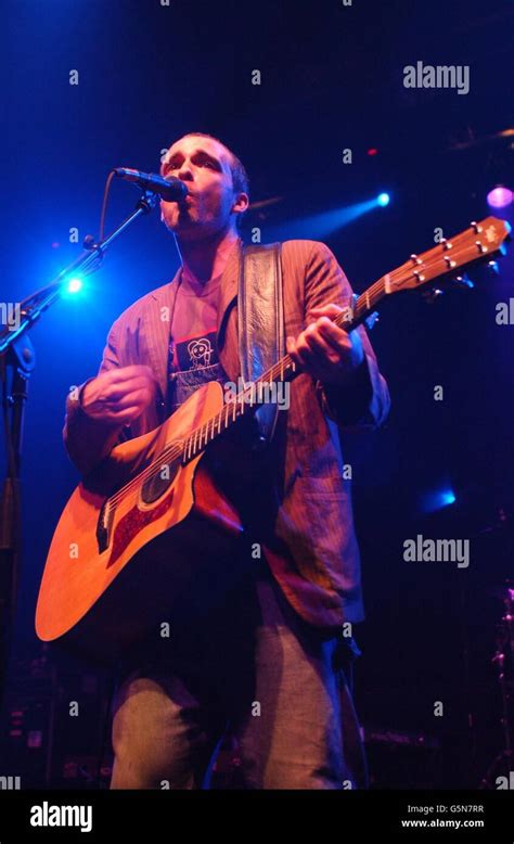Fran Healy From The Band Travis Stock Photo Alamy