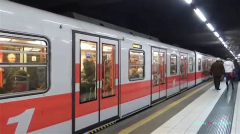 Metro A Milano The Metro System Of Milan Italy 2016 Youtube