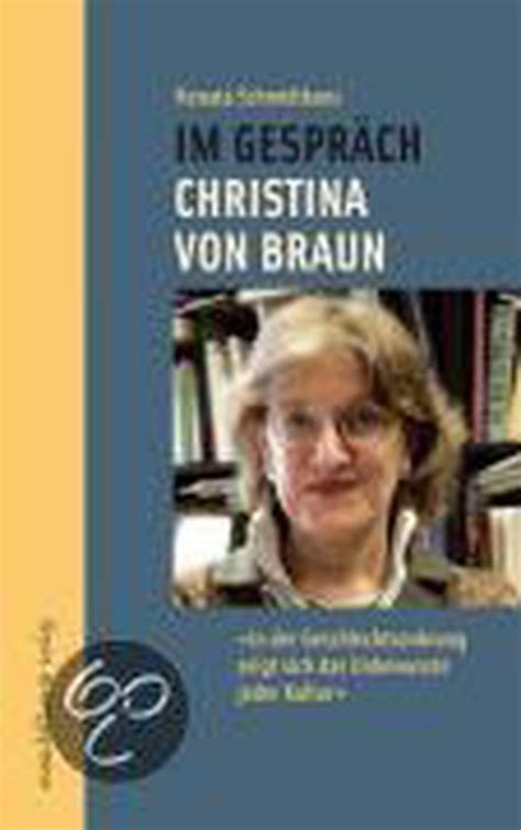 Im Gespräch Christina Von Braun Renata Schmidtkunz 9783854763048