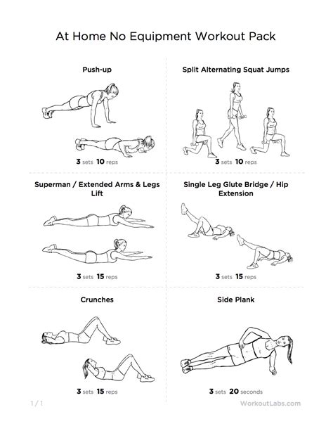 Each round of the circuit consists of seven exercises. 8x8 frame, exercise plan at home without equipment, body ...