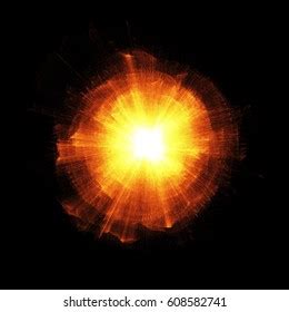 Particles Sparks Lens Flare Effect Stock Illustration 608582741