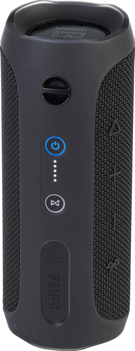 Best Buy Jbl Flip 4 Portable Bluetooth Speaker Black Jblflip4blkam