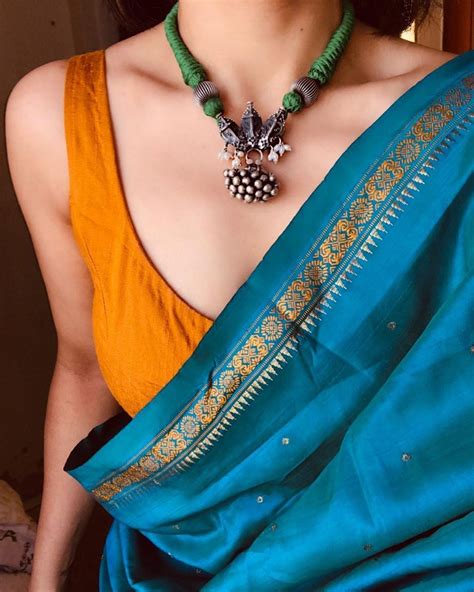 Prade On Instagram “saree Margazhidesigns” Indian Saree Blouses