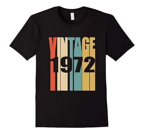T Shirt Design Website Mens Crew Neck Retro Vintage 1972 T Shirt 46