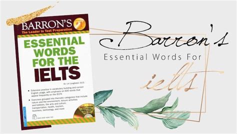 Sách Barrons Essential Words For IELTS Từ vựng học IELTS siêu khủng