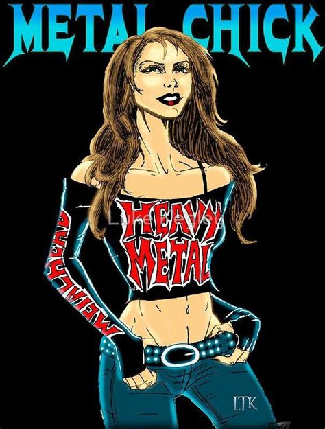 Nice Pic Thrash Metal Girl Heavy Metal Girl Metal Girl