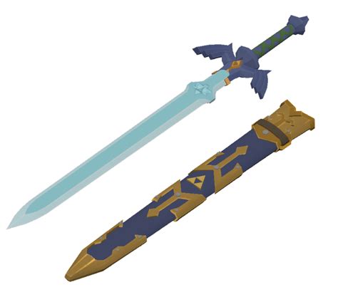 archivo 3d gratis master sword the legend of zelda breath of the wild 🗡️・diseño de impresora 3d