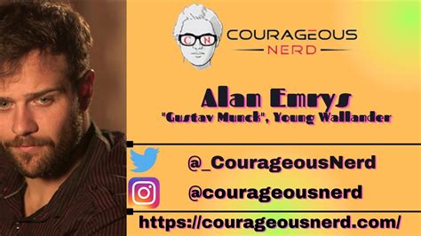 Alan Emrys Talks Young Wallander Host And More Exclusive