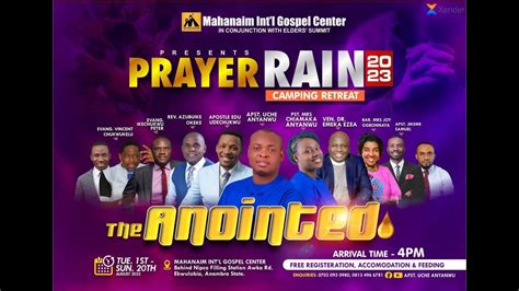 Rev Azubuike Okeke Ii Prayer Rain 2023 Ii The Anointed Ii Day 2
