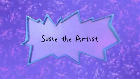 Rugrats 2021 Susie The Artist Title Card Rugrats Photo 44731234