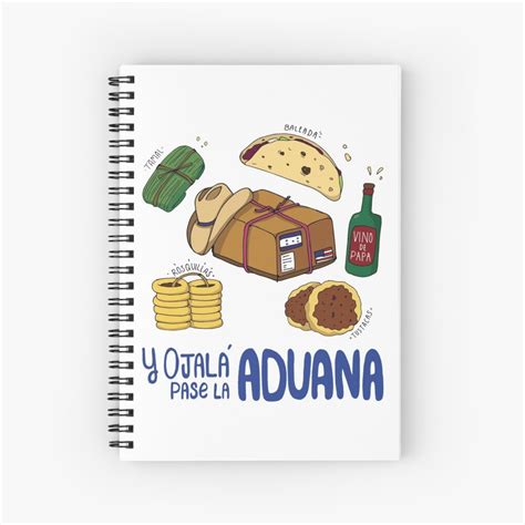 Cuaderno De Espiral Honduras Encarguito Dibujo Con Baleada Tustaca