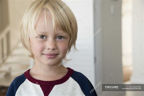 Blonde Hair Little Boy