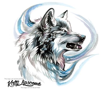 Crystal Wolf Print · Katy Lipscomb · Online Store Powered By Storenvy