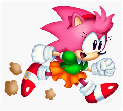Sonic Classic Amy Rose Hd Png Download Transparent Png Image Pngitem
