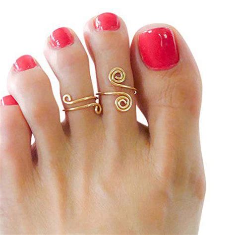 Anklet And Toe Ring Ankletandtoeringcombination Toe Rings Toe Ring
