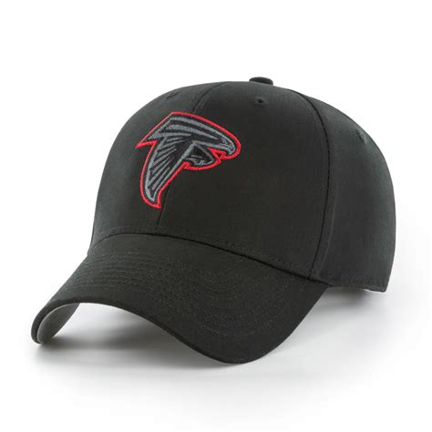 Fan Favorites Nfl Atlanta Falcons Black Basic Adjustable Hat