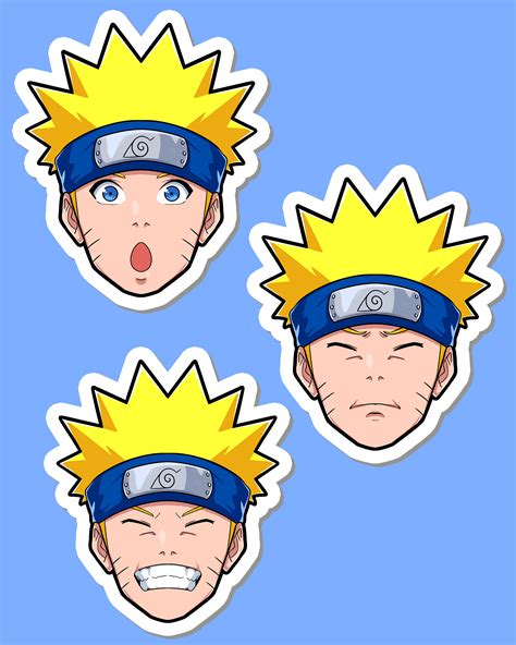 Anime Sticker Head Artistsandclients