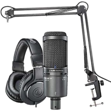 Audio Technica At2020usb Microphone Pack At2020usbpk Bandh Photo