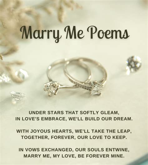 35 Marry Me Poems A Kaleidoscope Of Love Vilcare