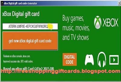 Now to redeem it, watch the information given below carefully. Xbox gift card code generator no survey - Gift cards
