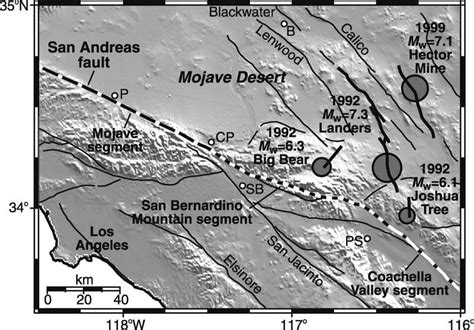 Stress Builds On Southern California Faults Dk Greenroots