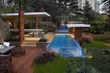 Modern Pool Landscaping Ideas Images