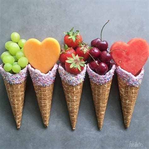 Must See Ice Cream Fruits Tasty Food Ideas