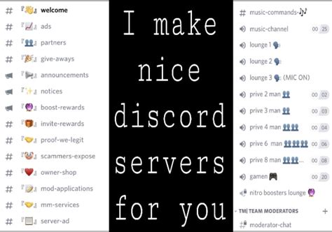 Make A Nice Discord Server For You By Razegamer Fiverr