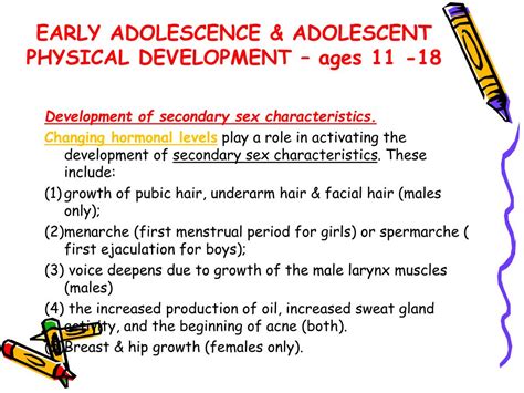 Ppt Growth And Development Of The Adolescent 11 To 18 Years Chapter 3b5