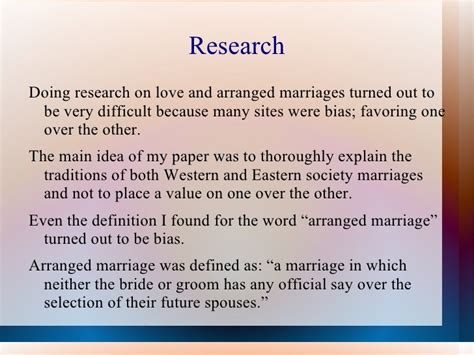 Essay On Arranged Marriage Vs Love Marriage